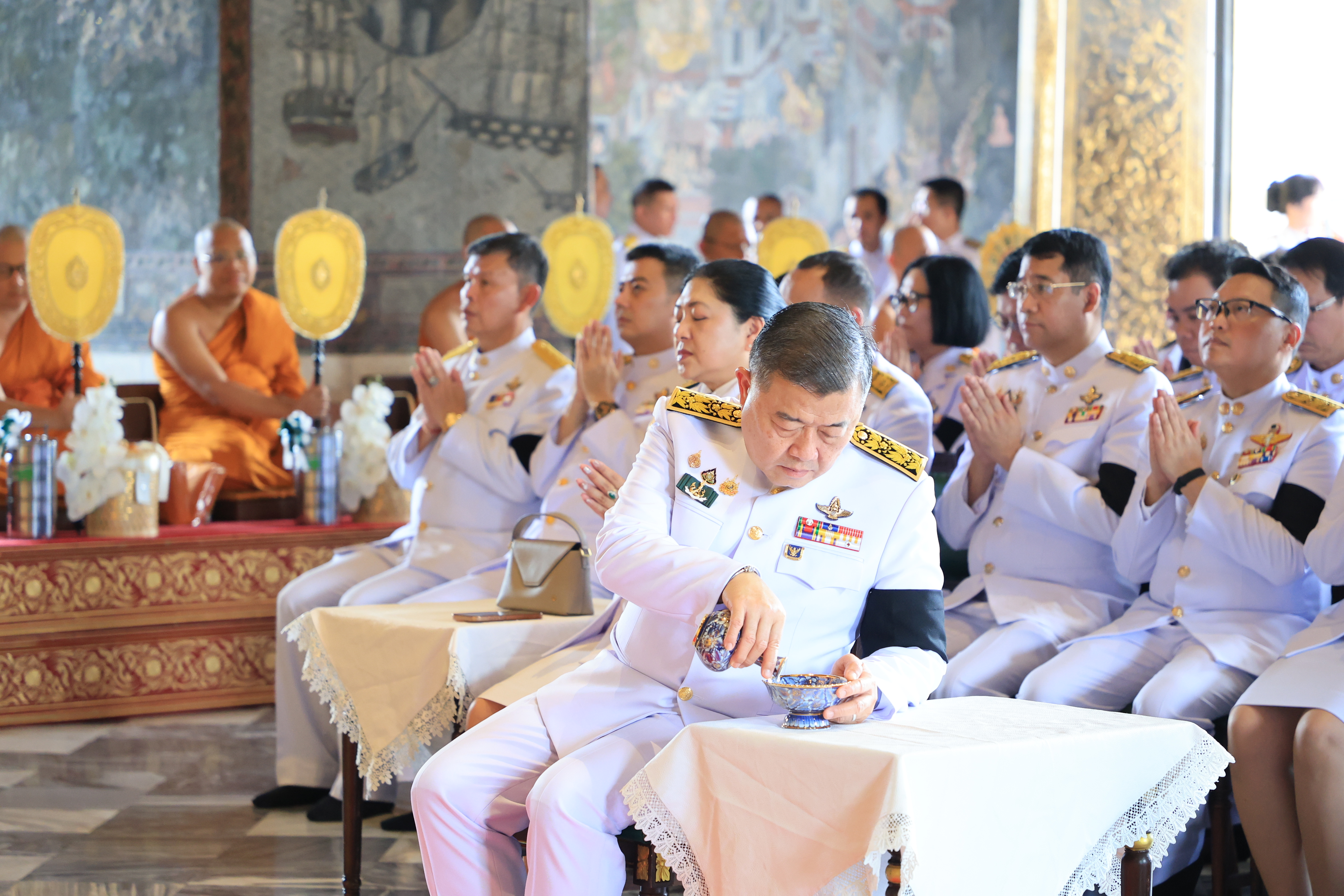 title - ส.ป.ก. ร่วมพิธีบำเพ็ญกุศลปัญญาสมวาร (50 วัน) เพื่ออุทิศถวายเป็นพระกุศลแด่ สมเด็จพระเจ้าลูกเธอ เจ้าฟ้าพัชรกิติยาภา นเรนทิราเทพยวดี กรมหลวงราชสาริณีสิริพัชร มหาวัชรราชธิดา